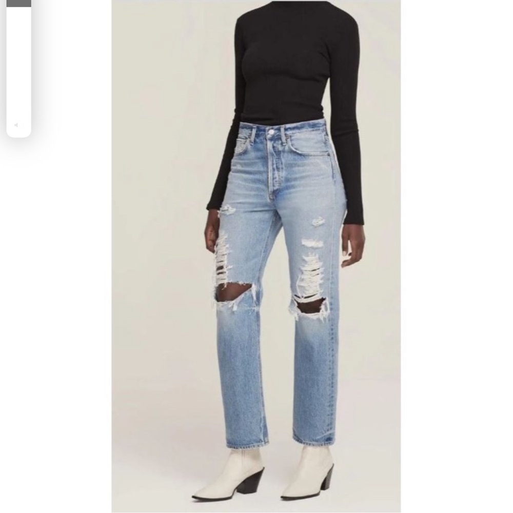Agolde 90's Mid Rise Loose Fit in Major 27 $198